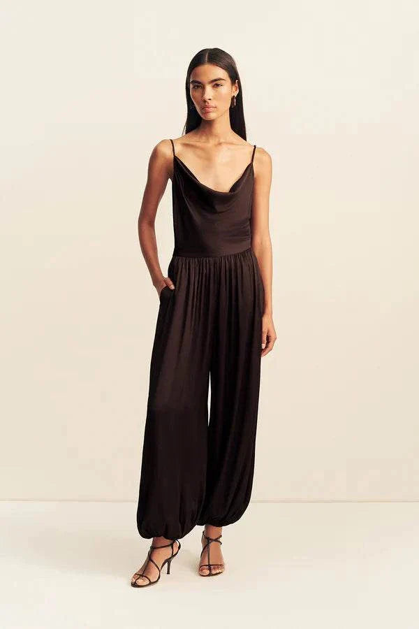 Shona Joy Agnes Harem Pant Espresso