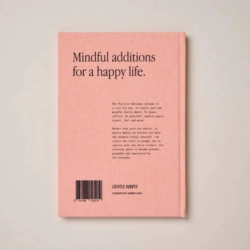 Gentle Habits Positives Outcome Journal Olive  