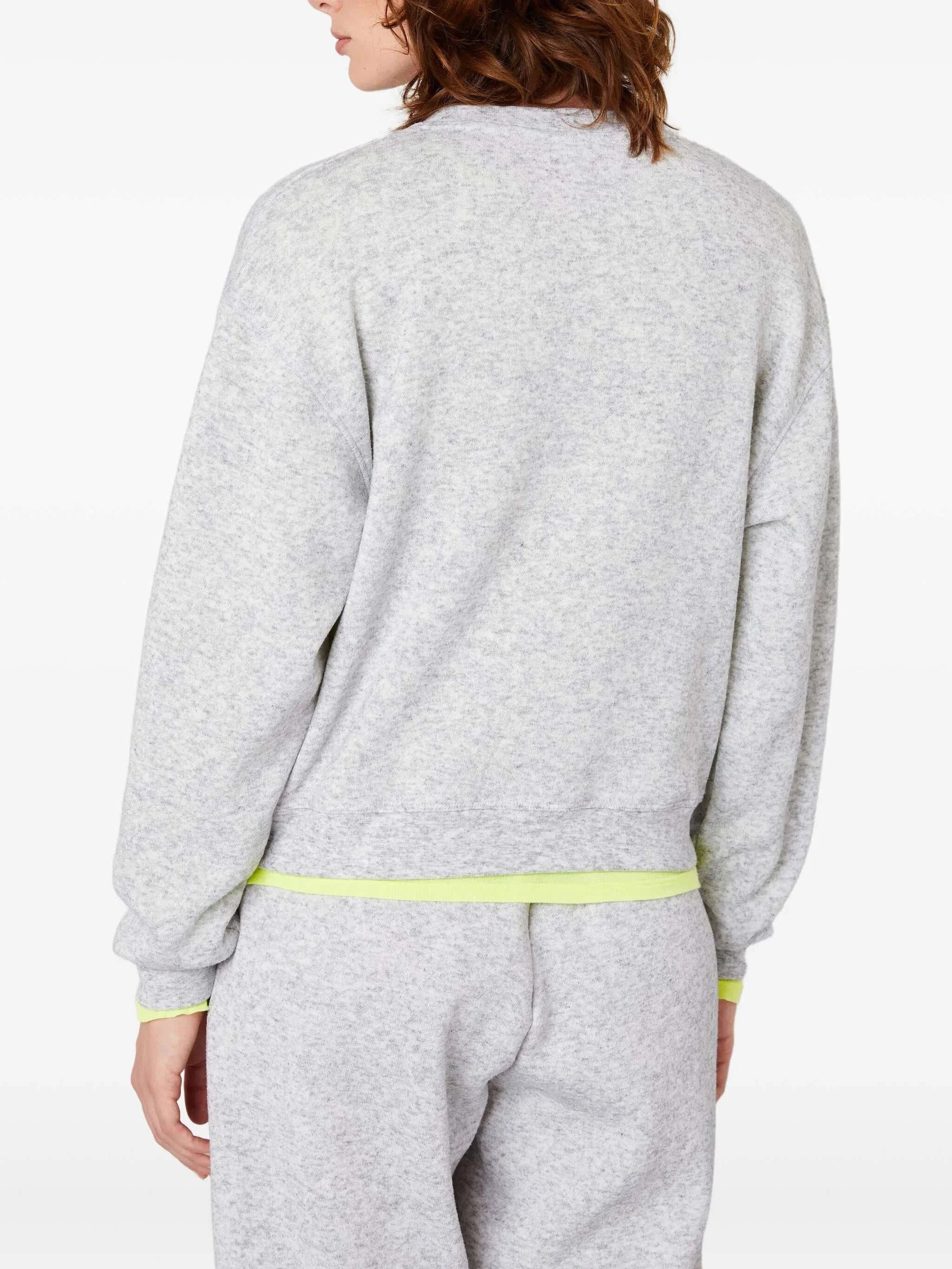 American Vintage Sweater Evona Light Grey Melange