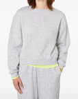 American Vintage Sweater Evona Light Grey Melange