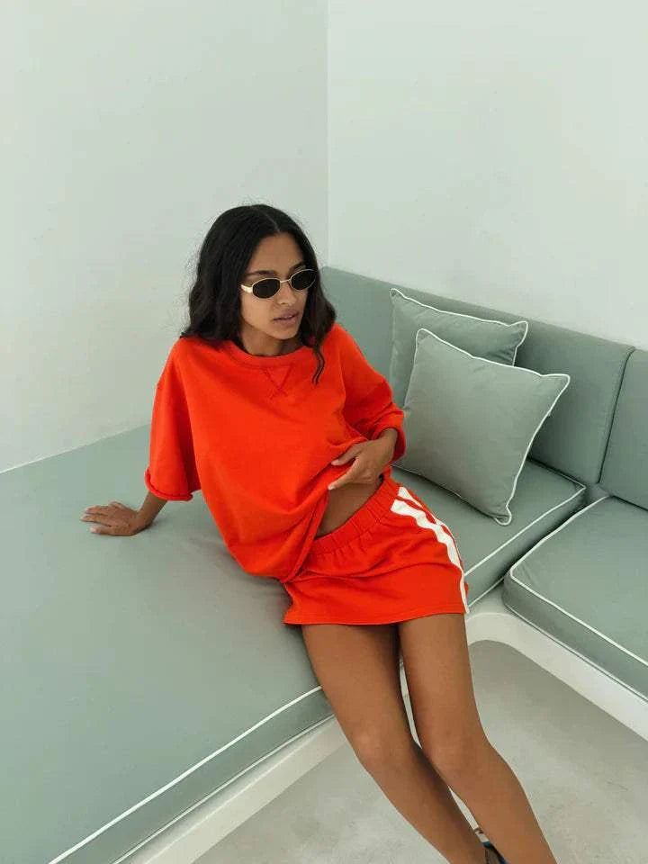 Luna Lane Maya Skirt Chilli