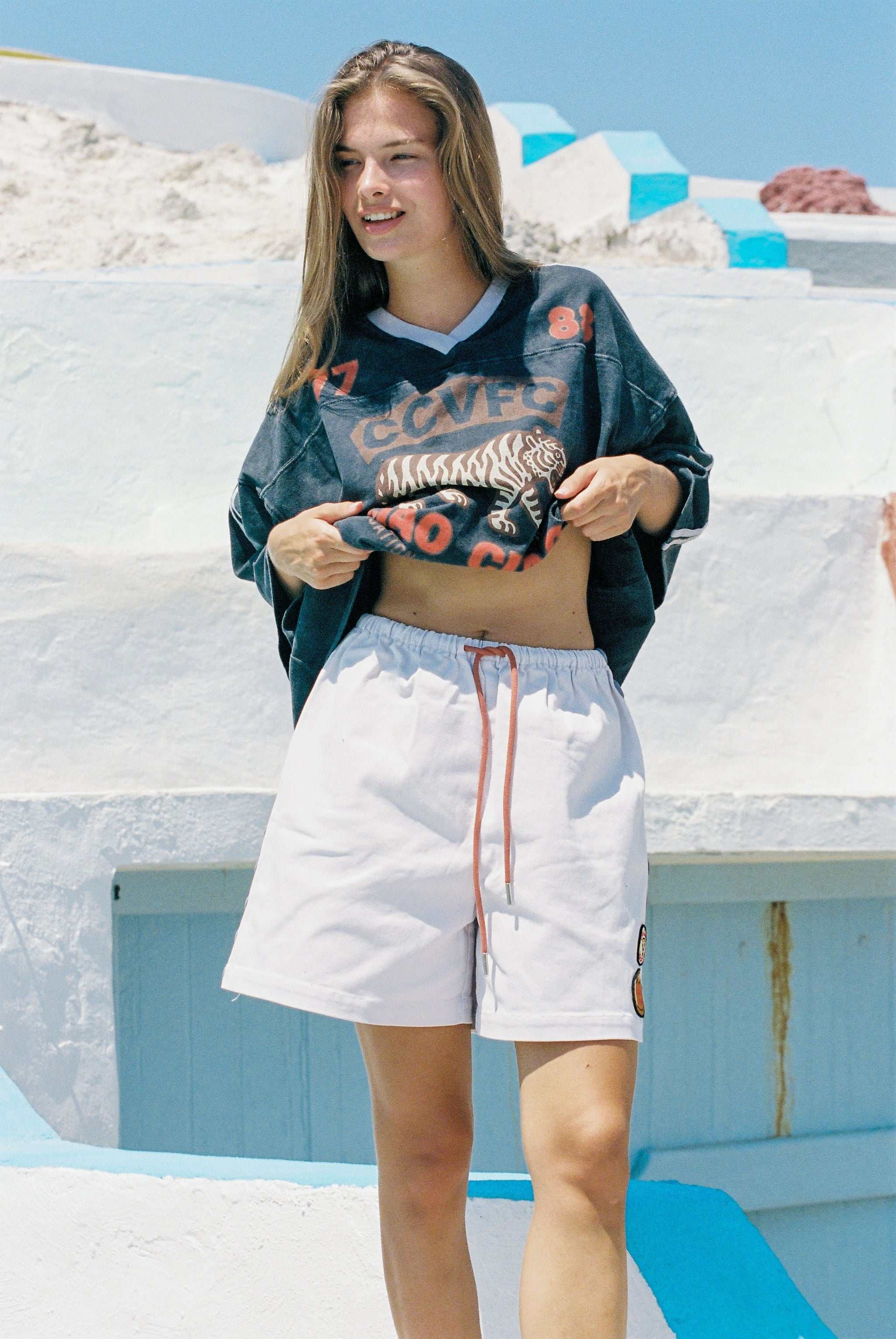 Ciao Ciao Tiger Football Club Crop Sport Tee