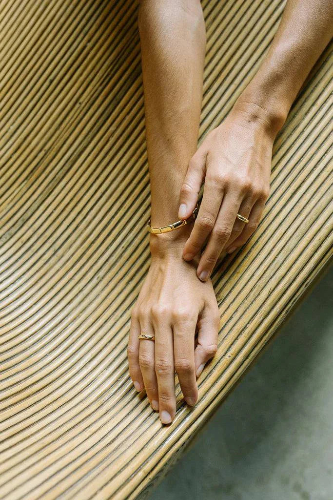 Wildthings Pebble Ring Gold