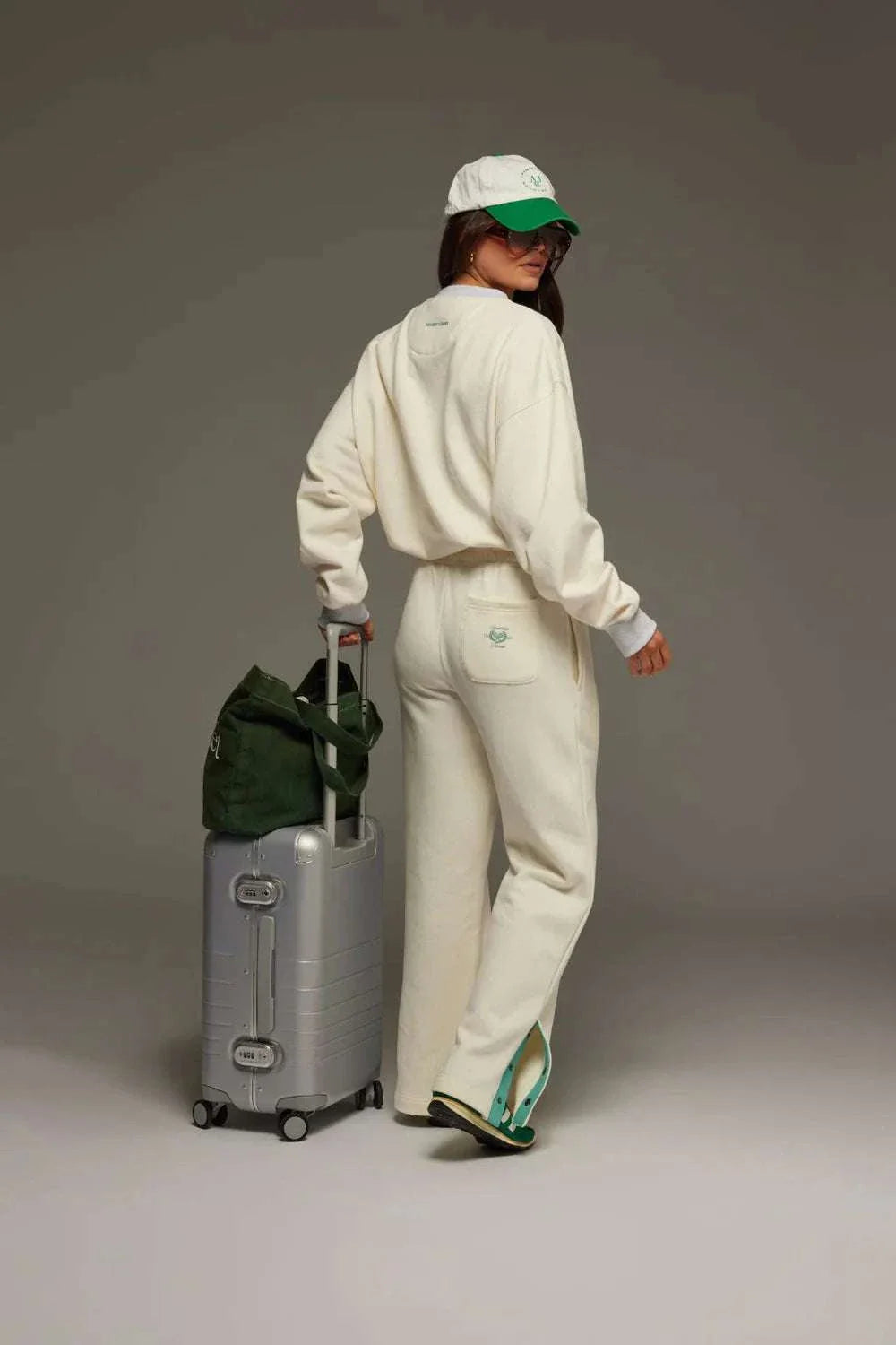 Araminta James Snap Hem Trackpant Coconut