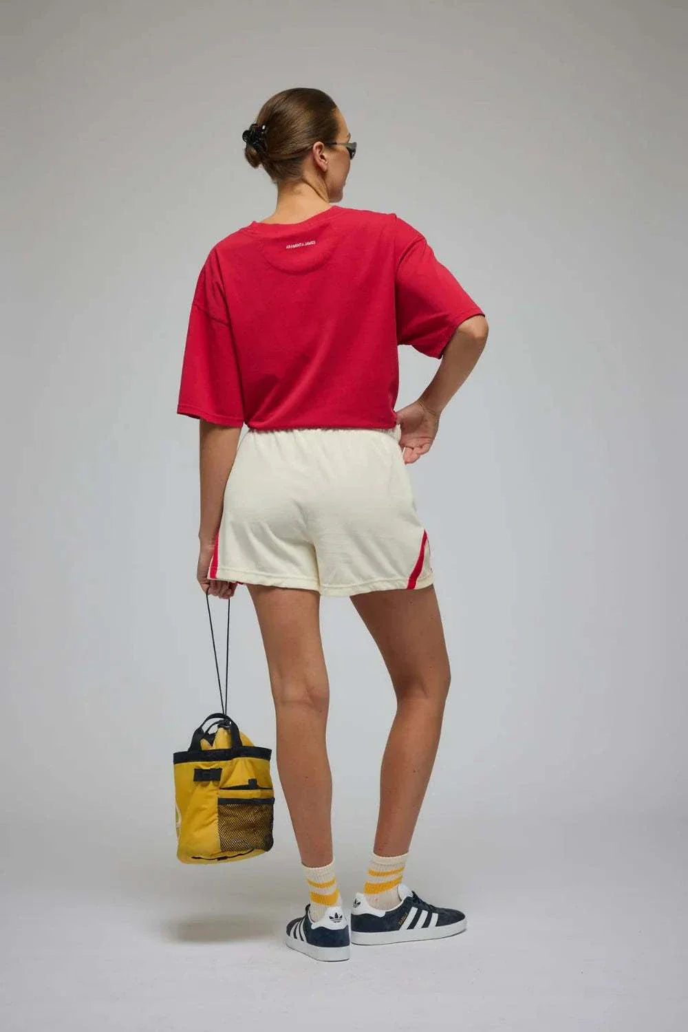Araminta James Pacifica Majorca Oversized Tee Washed Cherry