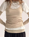 Zulu and Zephyr Rib Hemp Jersey Tank Husk