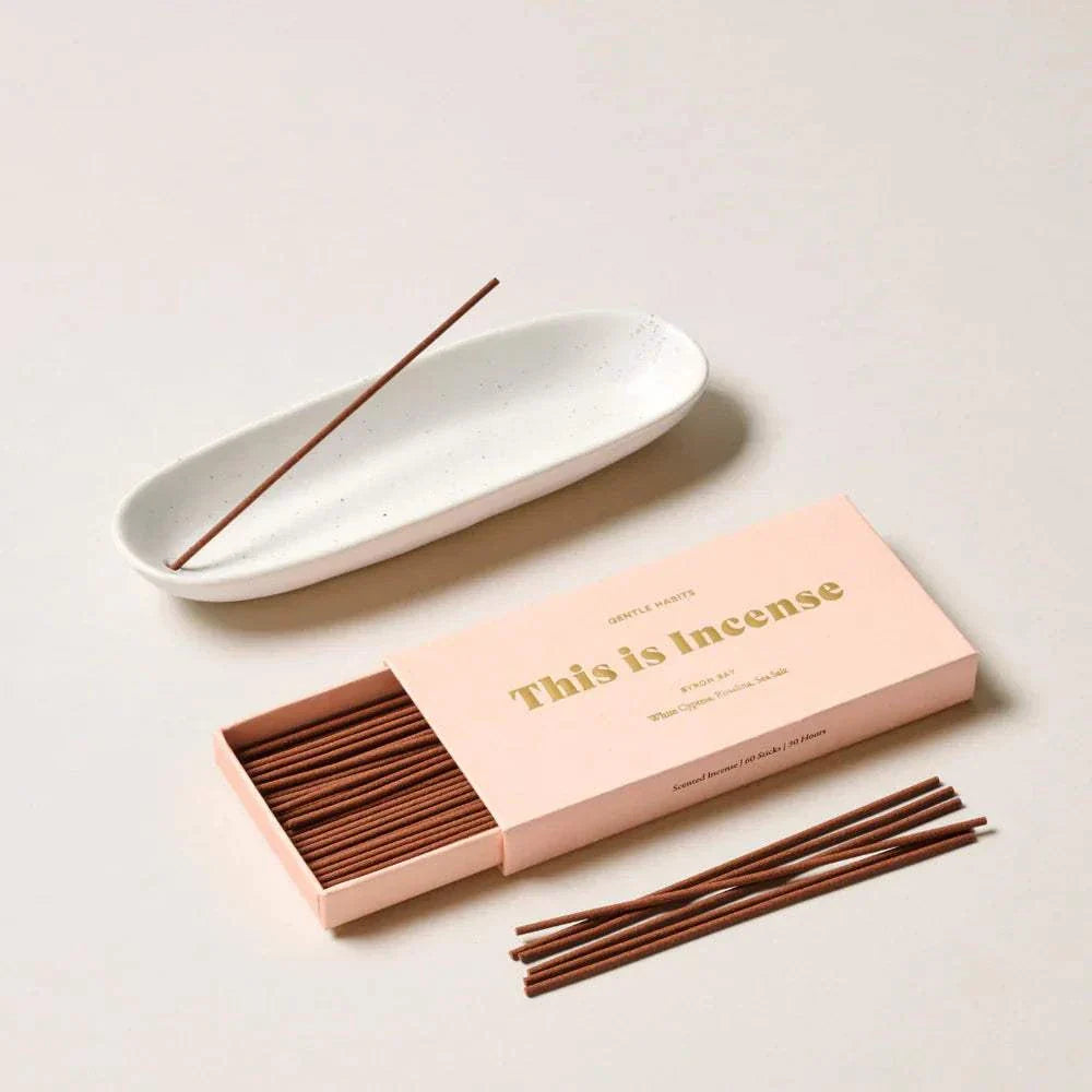 Gentle Habits The Collector Ceramic Holder White