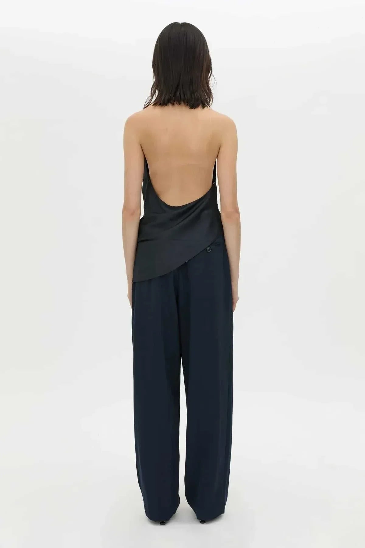 Camilla and Marc Elowyn Halter Top Black