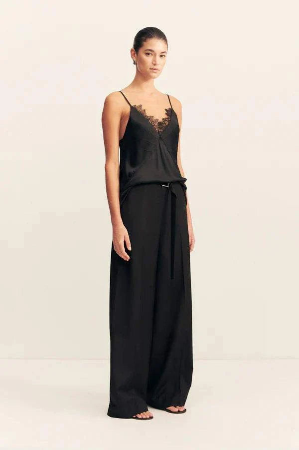 Shona Joy Maisie Lace Cami Black