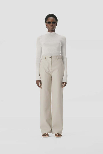 Elka Collective Cotti Knit Top White