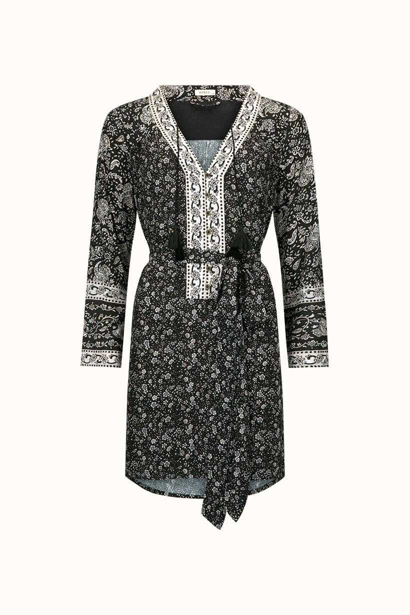 Spell Little Bird Tunic Dress Midnight