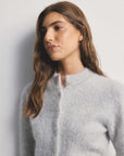 World Of Nomads Bella Cardigan Light Grey