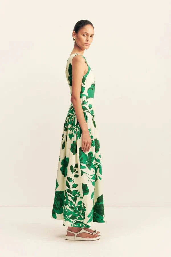 Shona Joy Joni One Shoulder Maxi Dress Cedar Blossom