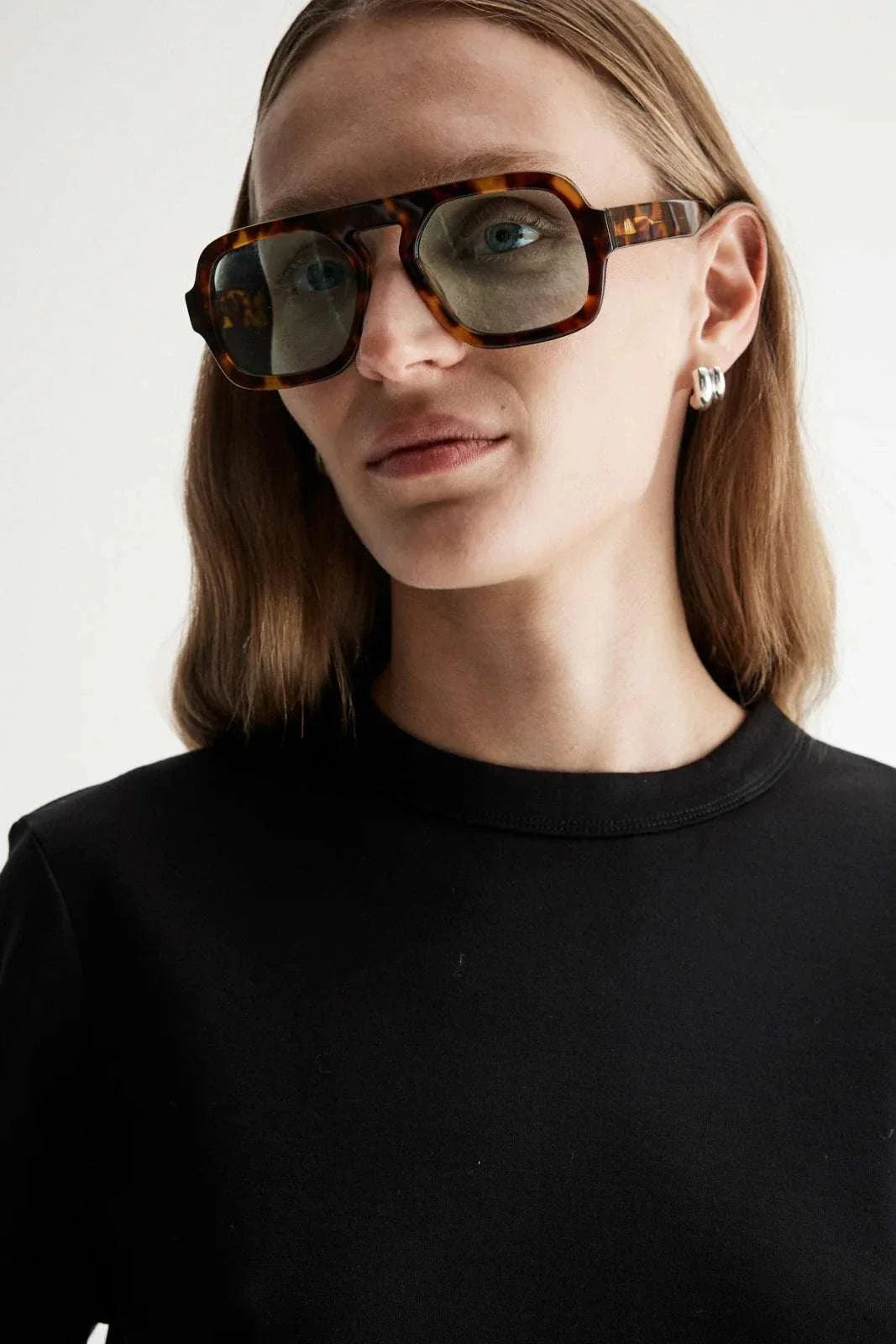 Elka Collective Zoe Tee Black