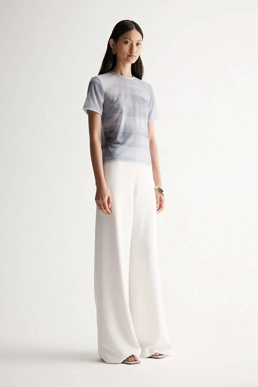 Elka Collective Odessa Mesh Tee Seamist Print