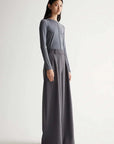 Elka Collective Elise Top Charcoal Marle