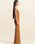 Shona Joy Simona Lace Slip Maxi Dress Medallion