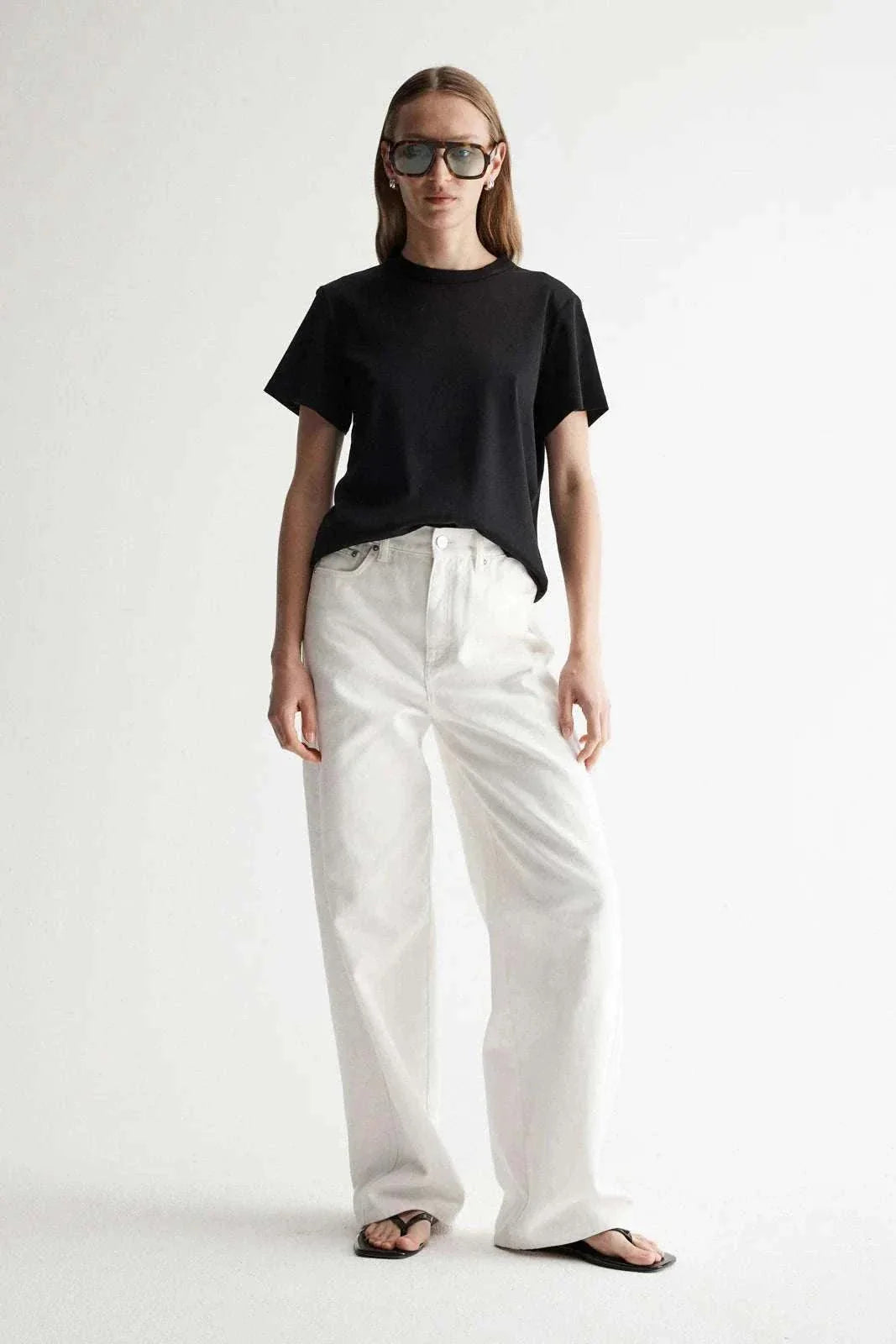Elka Collective Zoe Tee Black