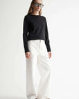 Elka Collective Zoe Long Sleeve Tee Black