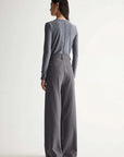 Elka Collective Elise Top Charcoal Marle