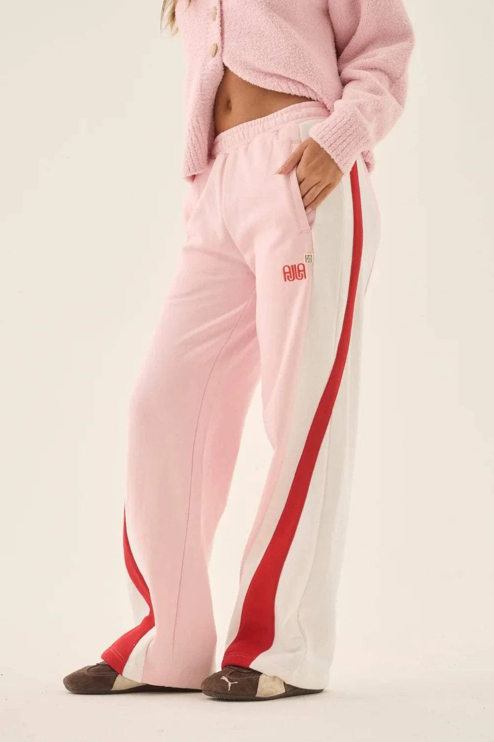 Araminta James Mallorca Trackpant Ballet Pink