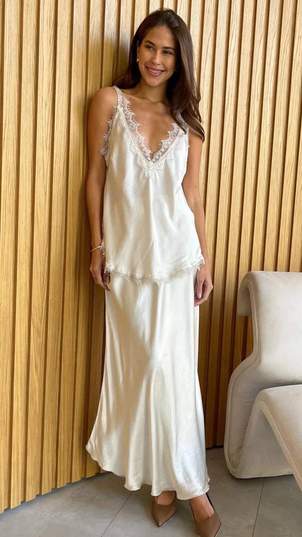 Charli Solange Camisole Moonbeam One Size