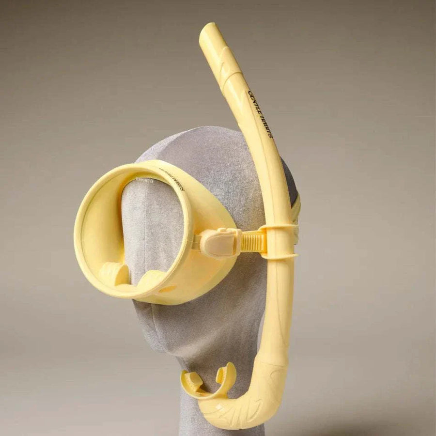 Gentle Habits Dive Mask and Snorkel Set Lemon