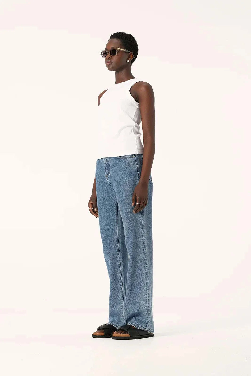Elka Collective Zoe Tank White