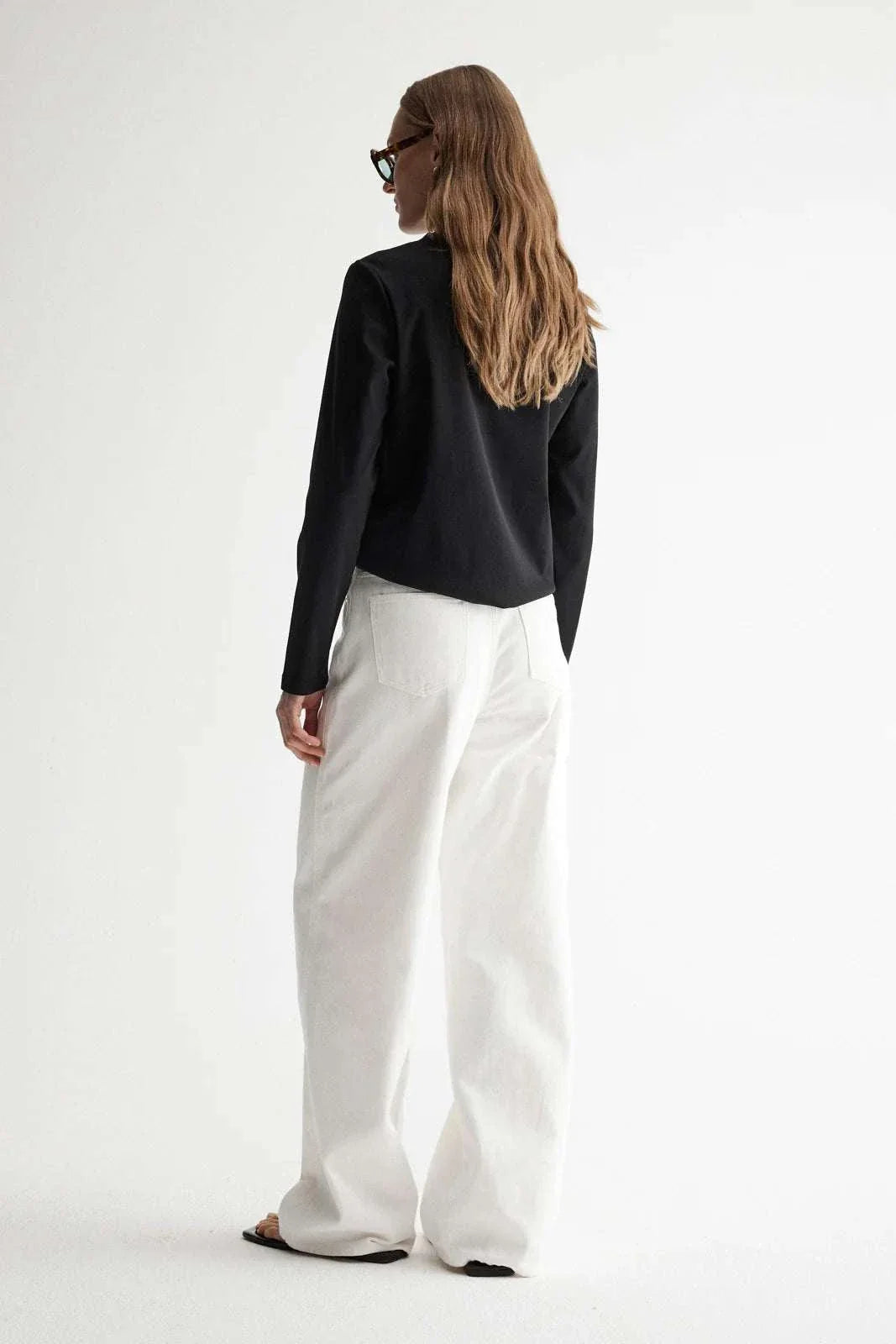 Elka Collective Zoe Long Sleeve Tee Black