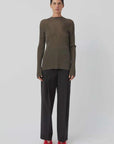 Camilla and Marc Neveah Long Sleeved Top Gunmetal