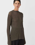 Camilla and Marc Neveah Long Sleeved Top Gunmetal
