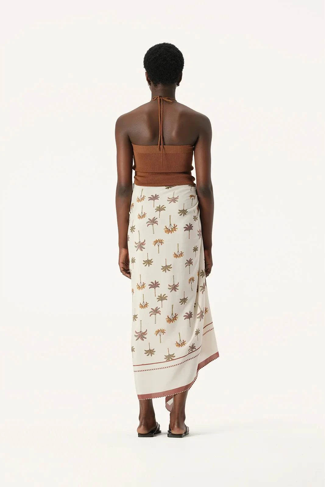 Elka Collective Athena Sarong Palma Print