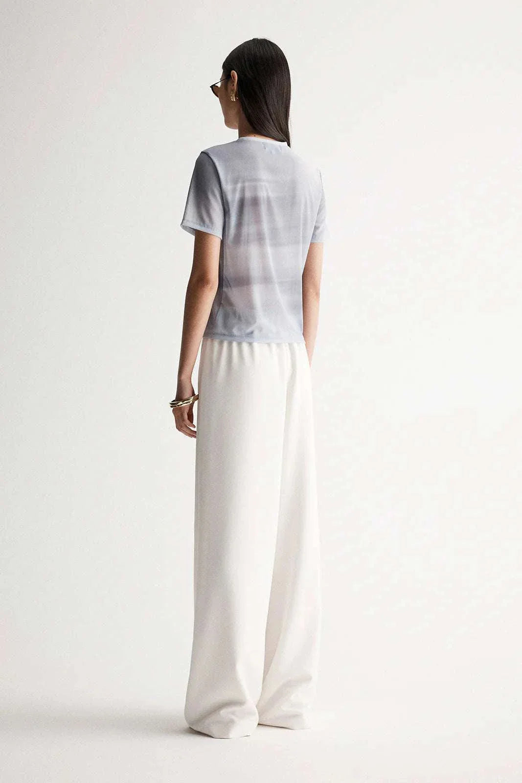 Elka Collective Odessa Mesh Tee Seamist Print