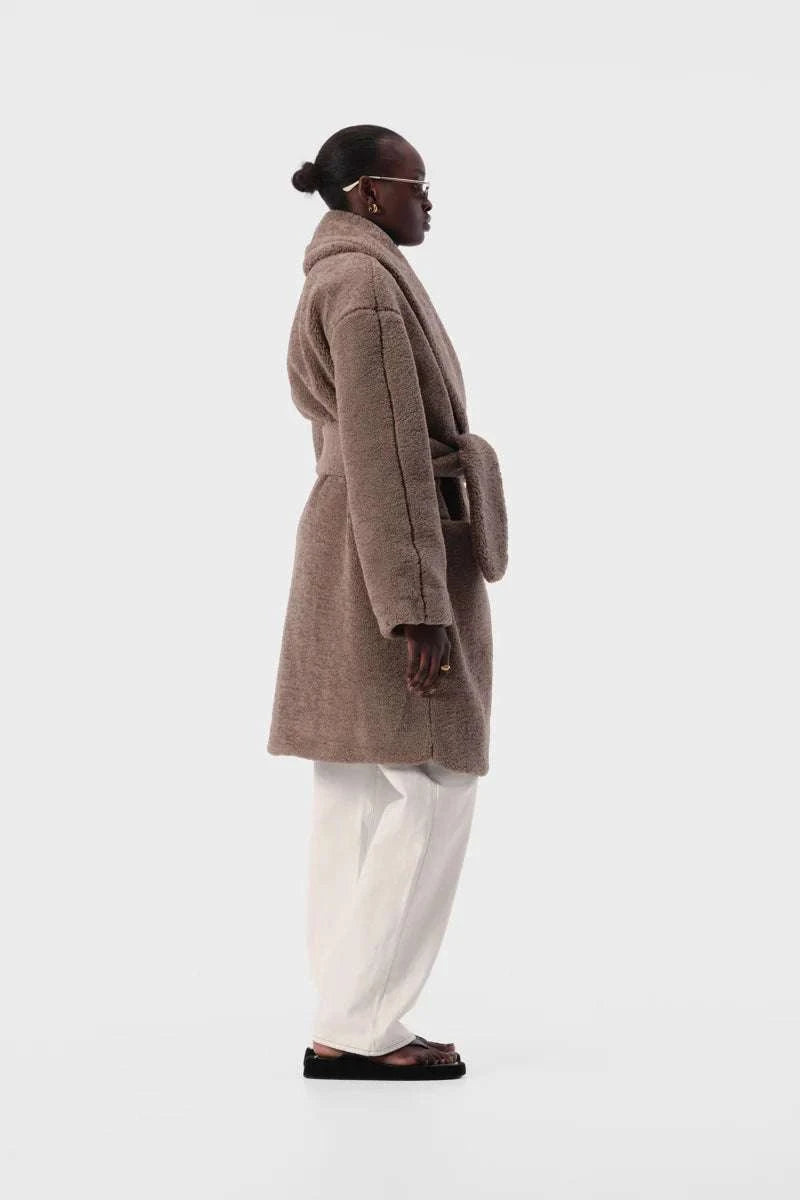 Elka Erla Coat Taupe
