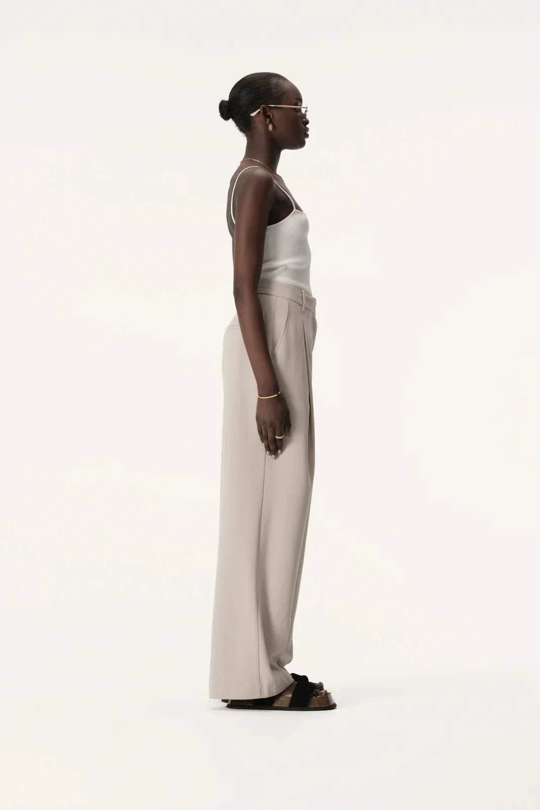 Elka Collective Gwen Pants Dove Grey