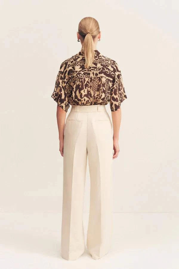 Shona Joy Goldie Short Sleeve Shirt Animal Effect