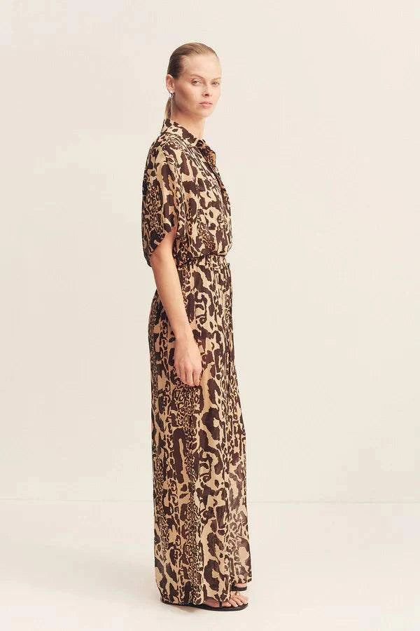 Shona Joy Goldie Relaxed Pant Animal Effect