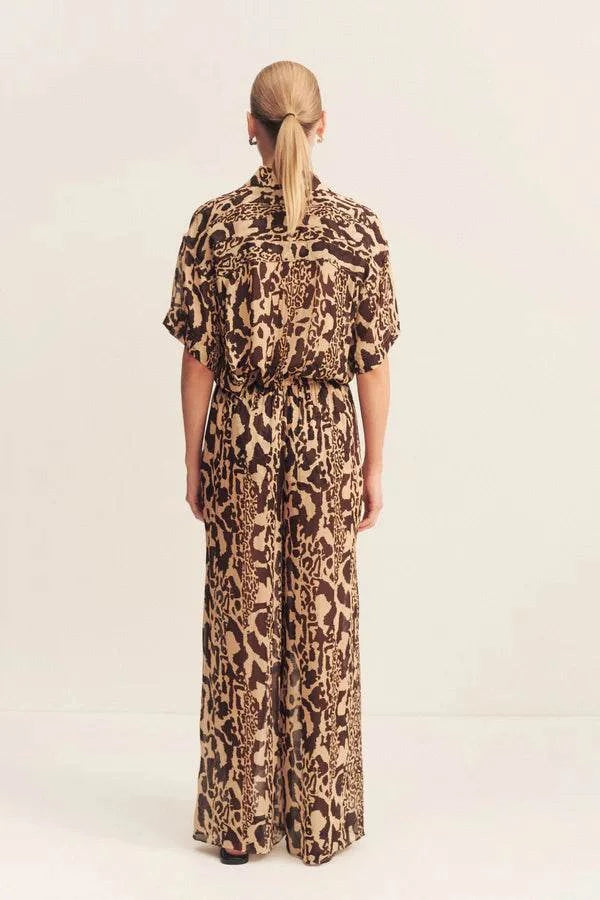 Shona Joy Goldie Relaxed Pant Animal Effect