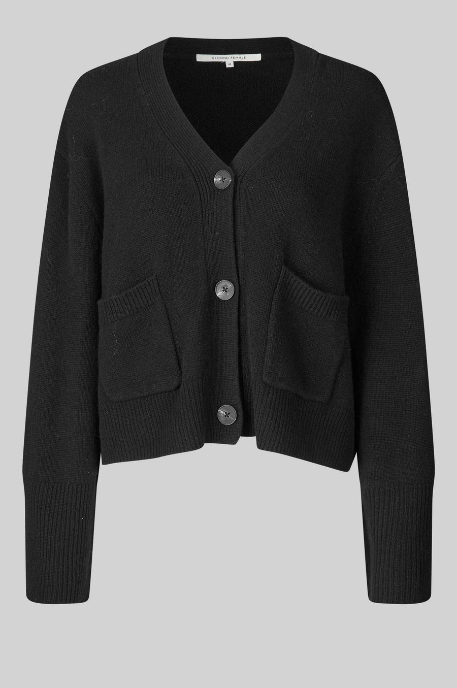 Second Female Alpha Cardigan Black