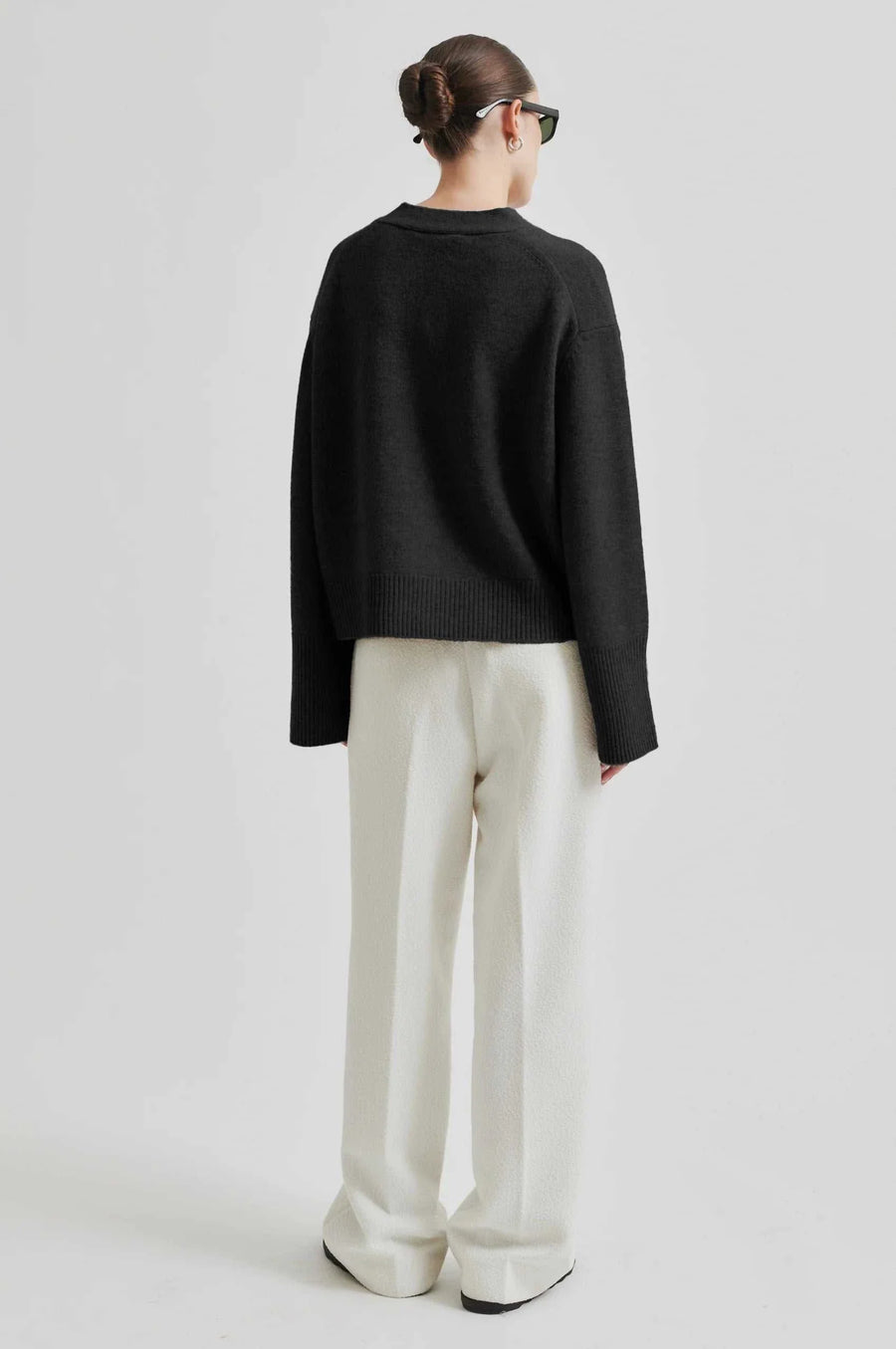 Second Female Alpha Cardigan Black