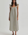 Second Female Serifa Strap Dress Black