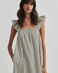 Second Female Serifa Strap Dress Black