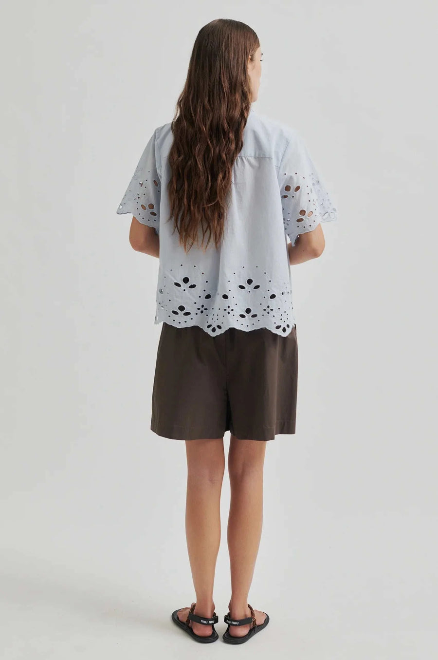 Second Female Limona Blouse Gray Dawn