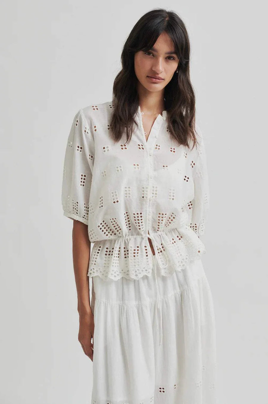 Second Female Elenore Shirt White