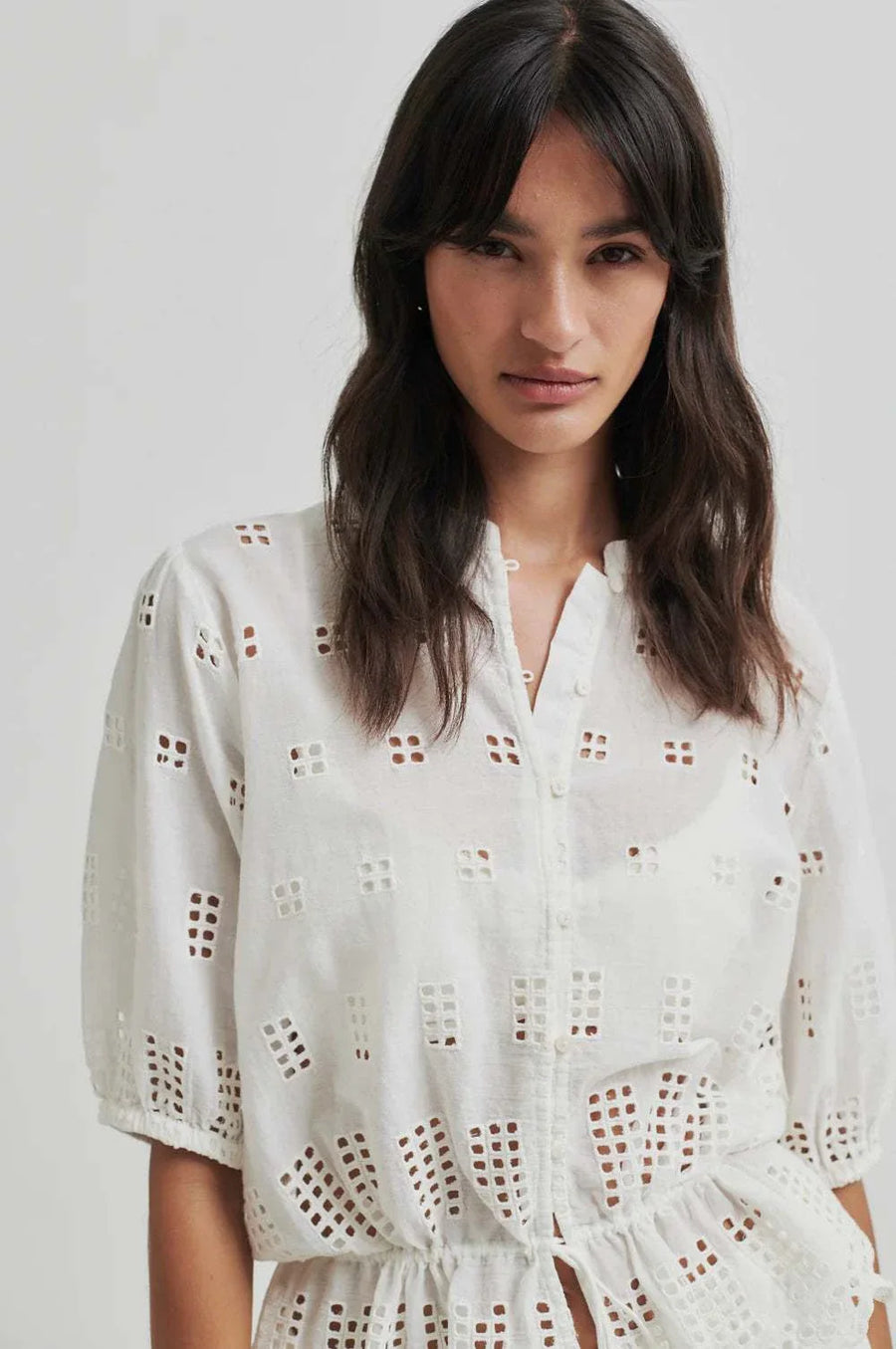 Second Female Elenore Shirt White