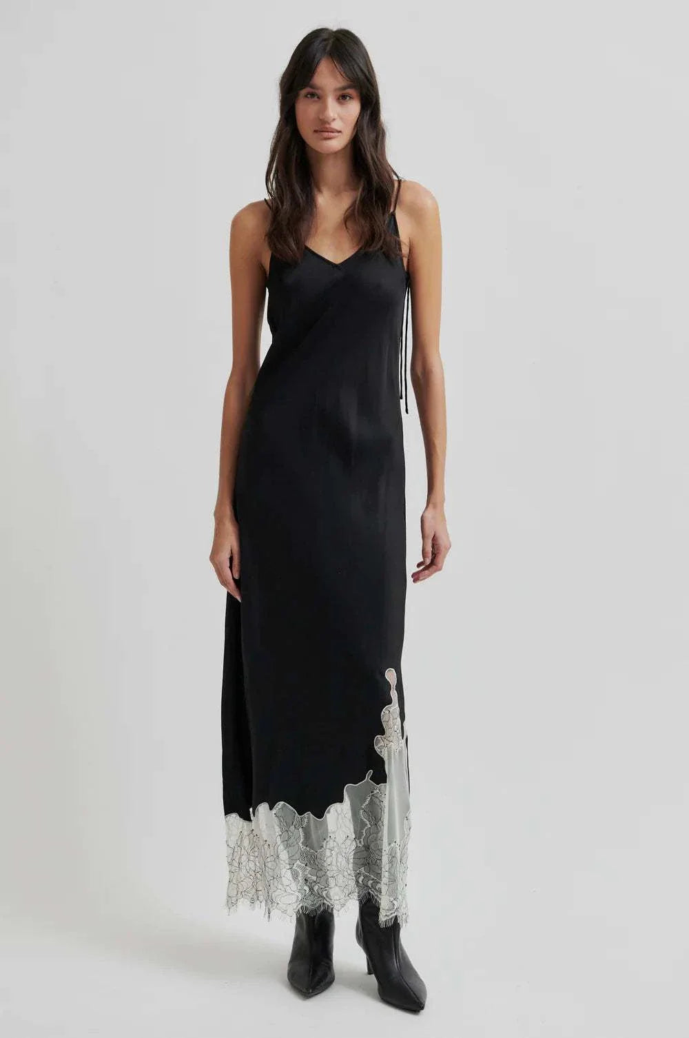 Second Female Wila Strap Dress Black