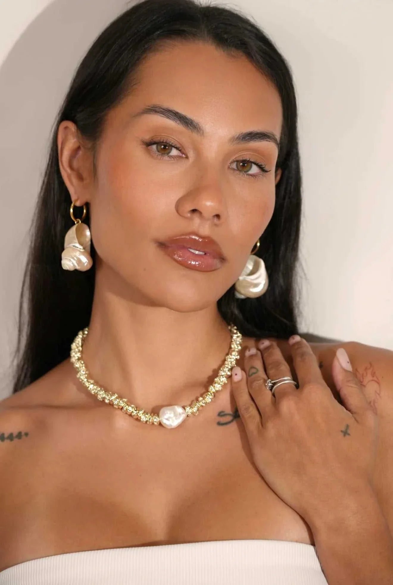 Indigo and Wolfe Nahla Earrings