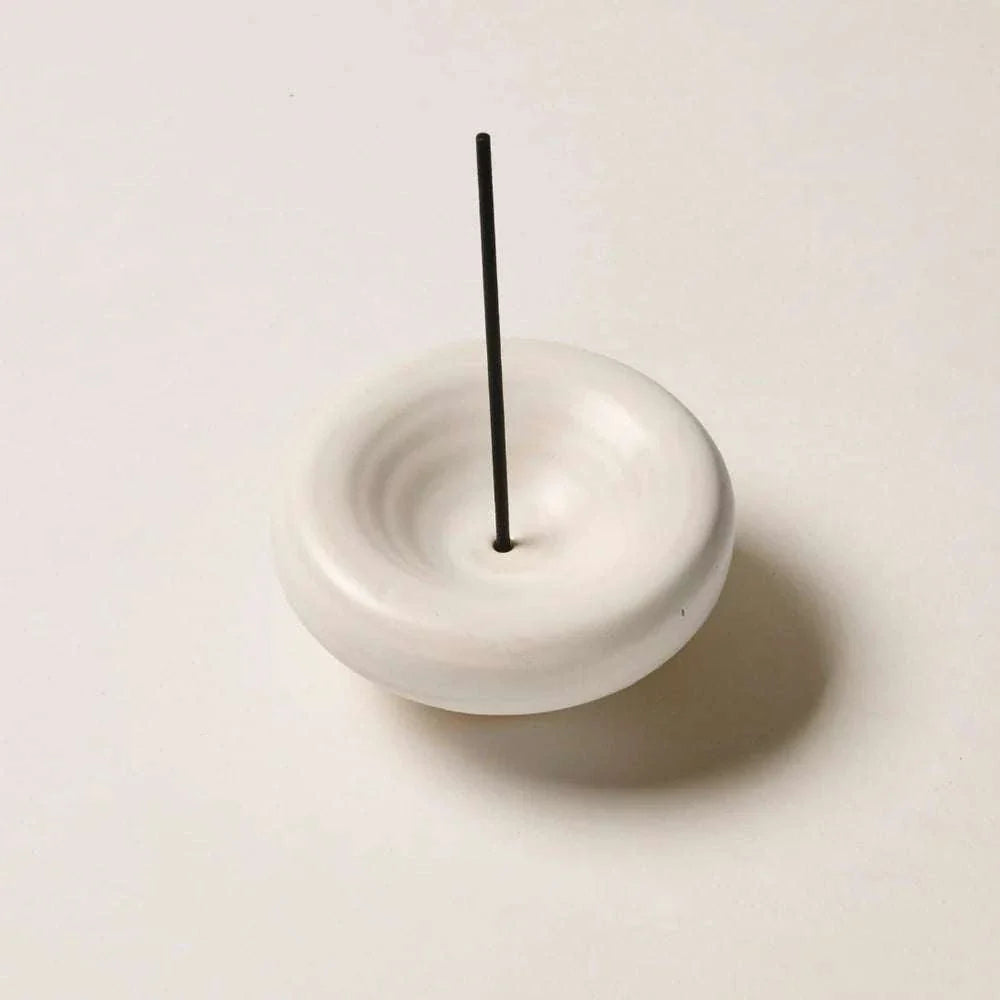 Gentle Habits Vessel Incense Holder Cream