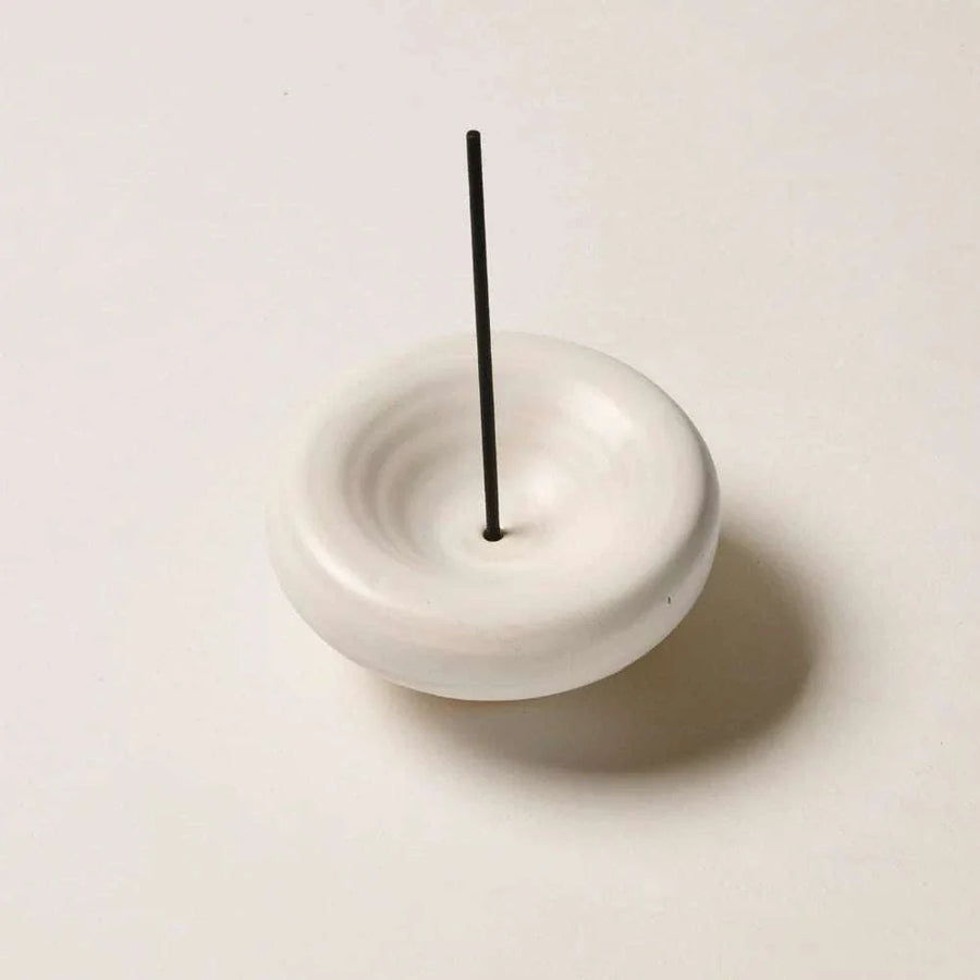 Gentle Habits Vessel Incense Holder Cream