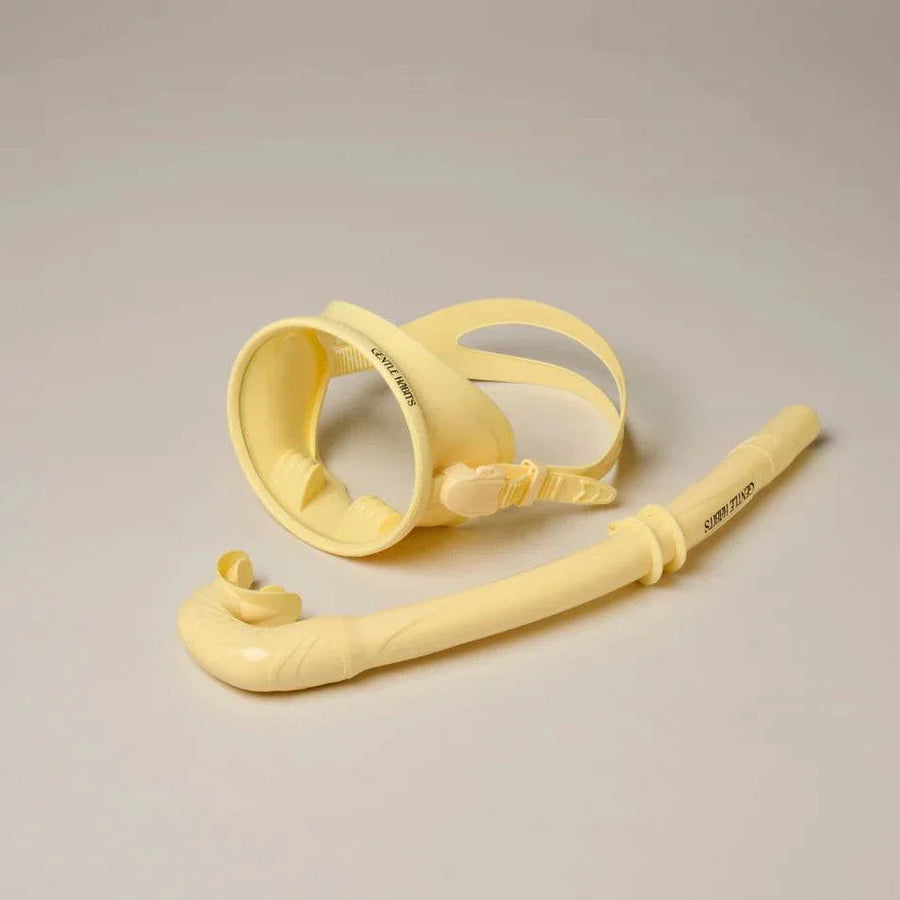 Gentle Habits Dive Mask and Snorkel Set Lemon